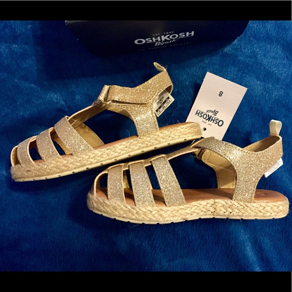 Pretty gold sparkly sandals - Picture 2 of 6